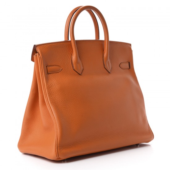 HERMES Taurillon Clemence HAC Birkin bag