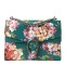 GUCCI Calfskin Medium Dionysus Blooms Print Shoulder Bag Emerald