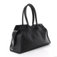 BALENCIAGA Smooth Calfskin Neo Classic Hardware Large Top Handle Bag Black