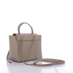 CELINE Grained Calfskin Nano Belt Bag Light Taupe