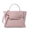 CELINE Grained Calfskin Micro Belt Bag Vintage Pink