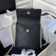 chanel Small Hobo Bag black