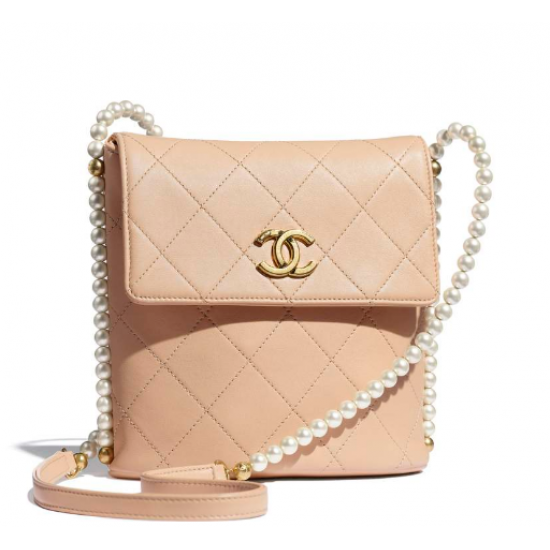 chanel Small Hobo Bag Beige