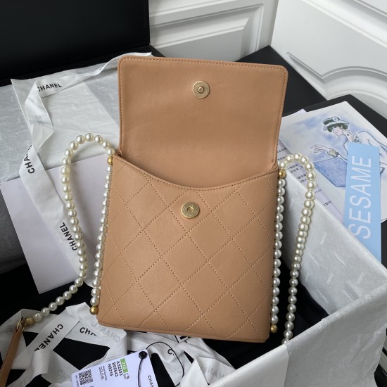 chanel Small Hobo Bag Beige