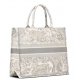 Dior Book Tote Canvas in toile de Jouy