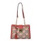 GUCCI GG Supreme Monogram Valentine's Day Small Padlock Shoulder Bag