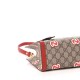 GUCCI GG Supreme Monogram Valentine's Day Small Padlock Shoulder Bag