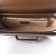 GUCCI GG Supreme Monogram 955 Horsebit Shoulder Bag Brown