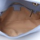 GUCCI Calfskin Matelasse Small GG Marmont Shoulder Bag Pastel Blue