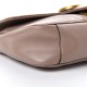 GUCCI Calfskin Matelasse Small GG Marmont Shoulder Bag Nude