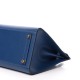 HERMES Madame Calfskin Birkin Sellier Deep Blue