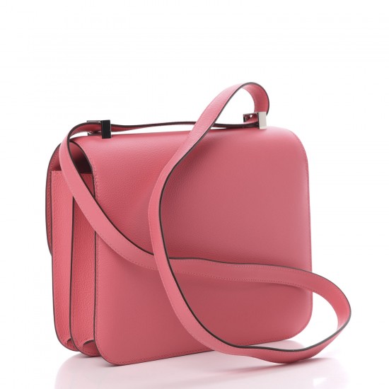 HERMES Evercolor Constance 24 Rose Azalee