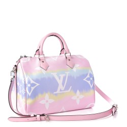 LOUIS VUITTON Monogram Escale Speedy Bandouliere 30 Pastel