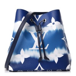 LOUIS VUITTON Monogram Escale Neonoe MM Blue