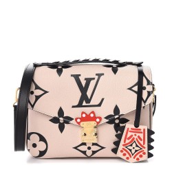 LOUIS VUITTON Empreinte Crafty Pochette Metis Crème