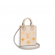 Louis Vuitton Petit Sac Plat Handbag Gradient Yellow