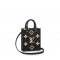 Louis Vuitton Petit Sac Plat Bag Monogram Empreinte Black Silkscreen Organ Bag