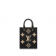 Louis Vuitton Petit Sac Plat Bag Monogram Empreinte Black Silkscreen Organ Bag