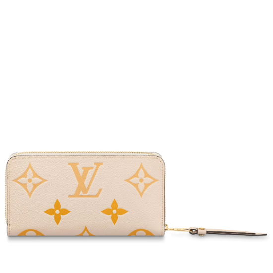 Louis Vuitton By The Pool Monogram Empreinte Leather Zip Wallet