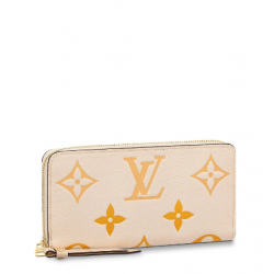 Louis Vuitton By The Pool Monogram Empreinte Leather Zip Wallet