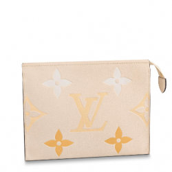 Louis Vuitton Three color by The Pool Handbag 6 Monogram Embossed 