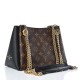 LOUIS VUITTON Monogram Surene BB Black