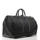 LOUIS VUITTON Jacquard Monogram Light Up Keepall Bandouliere 50 Black