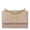 PRADA Saffiano Card Holder With Chain Cammeo