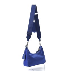 PRADA Nylon Re-Edition 5 Shoulder Bag Indaco