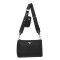 PRADA Tessuto Nylon Cross Body Bag Black