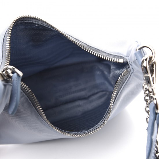 PRADA Nylon Re-Edition 5 Shoulder Bag Astrale